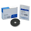 DeRoyal Algidex Ag I.V. PATCH Silver Alginate Catheter Foam Dressing Disc, 1" Diameter, 7 mm Hole Opening