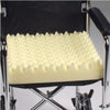 DeRoyal Wheelchair Cushion, Convoluted Foam, 18" x 16" x 4"