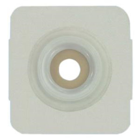 Securi-T USA Two-Piece Cut-to-Fit Standard Wear Convex Wafer with Flexible Collar 4-1/4" x 4-1/4" 1-3/4" Flange