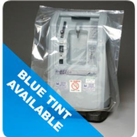 Elkay Plastics Equipment Cover for Concentrator, Ventilator and Liquid Oxygen, 28" x 22" x 56", Clear