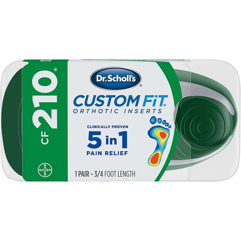 Emerson Dr. Scholl's Custom Fit Orthotic Inserts, Advanced FootMapping Technology, 85706640