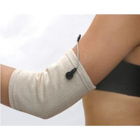 Biomedical Life Systems BioKnit Conductive Fabric Sleeve Extra-Large, Fits up to 22" Circumference, Unisex