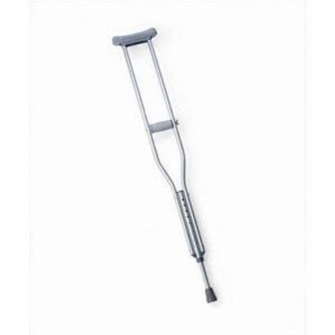 Drive Medical Adult Aluminum Crutches with Accessories, Fits Patients 5 ft 2" to 5 ft 10", 350 lb Weight