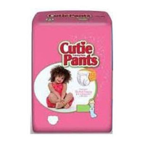 Cutie Pants Refastenable Training Pants for Girls Large, 3T to 4T, 32 to 40 lb