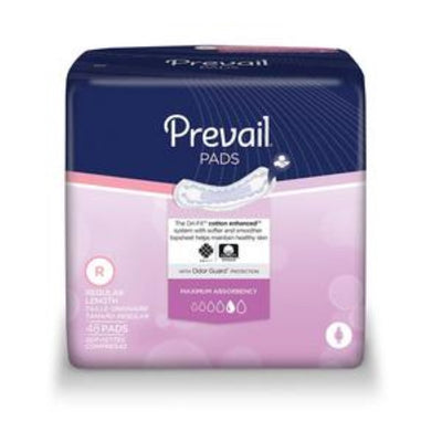 First Quality Prevail Bladder Control Pad, Maximum Protection, Latex-Free, 11 Inches, FIRS-PV9161