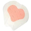 Ferris PolyMem Shapes QuadraFoam Wound Dressing with Silver 7-1/5" x 7-4/5" Sacral Shape with 4-1/2" x 4-5/7" Pad