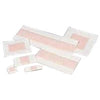 Ferris PolyMem Cloth-Adhesive QuadraFoam Island Hydrogel Strip Dressing 1" x 3" with 1" x 1" Pad