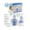 Roscoe Medical Viverity TruComfort Deluxe Portable Double Electric Breast Pump with Manual Pump Option, Hospital-Grade, 110 to 250 mmHg Suction Strength