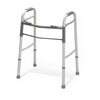 Medline Guardian Easy Care Two-Button Adult Folding Walker without Wheels, G30755P