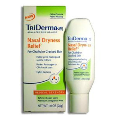 Genuine Virgin Aloe TriDerma Nasal Dryness Relief Gel, Petroleum, Fragrance-Free, 51015