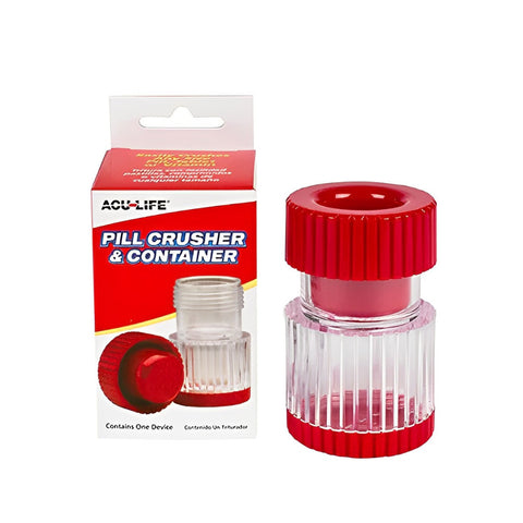 Health Enterprises Acu Life Pill Crusher with Built-in Pill Compartments, PC12