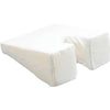 Hermell Products Face Down Pillow Small, Polyurethane Foam 17" x 14" x 6" to >2 1/2"