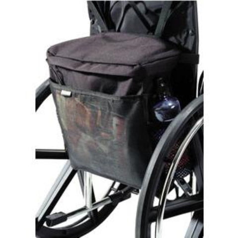 Homecare Products Wheelchair Carry On Pouch 15" L x 15" x 5" H, Black, Nylon