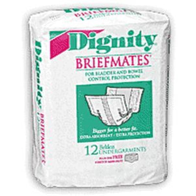 Dignity Beltless Undergarment 13-1/2" x 26-1/2", Adhesive
