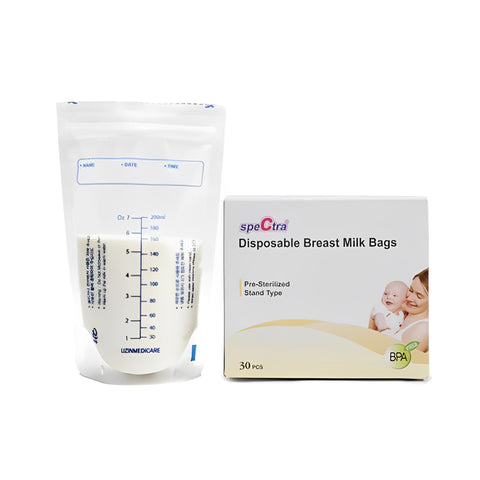 Spectra Baby Disposable Breast Milk Storage Bags, 30 Pieces