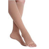 Juzo Unisex Soft Opaque Knee-High Compression Stockings, Open Toe, Latex-Free, Beige, Size 1 Regular