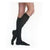Juzo Soft Opaque Knee-High Compression Stockings Size 5 Regular, Black, Full Foot, Unisex, Latex-free