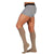 Juzo Dynamic Men's Cotton Knee-High Compression Stockings, Full Foot, Khaki, Size 3 Regular