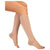 Juzo Basic Knee-High Compression Stockings Size 2 Short, 30 to 40 mmHg Compression, Beige