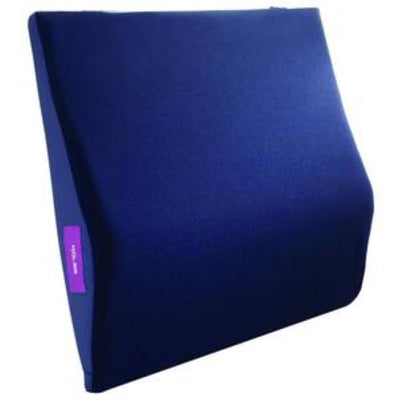 K2 Health Products Supra Visco Wheelchair Back Cushion 16" W, 2-1/2" D Lumbar, Premium Memory Foam, Non-Slip Back
