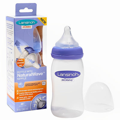 Lansinoh mOmma Breastmilk Storage Bottle, 8 oz