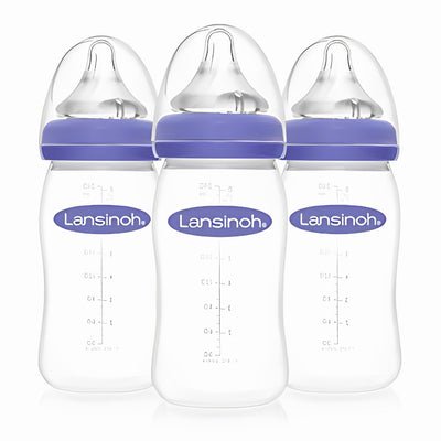 Lansinoh Breastmilk Storage 8 oz. Bottles, Pack of 3