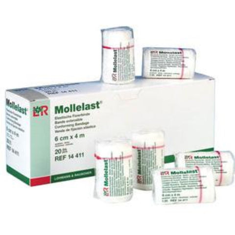 Lohmann & Rauscher Mollelast Conforming Bandage, Sterile, Latex Free 1-3/5" x 4-2/5 yds
