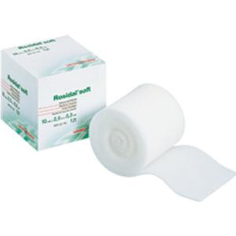 Lohmann Rauscher Rosidal Soft Foam Padding Bandage, Washable, Latex-free, 4-5/7" x 1/6" x 2-5/4" yds, 23112