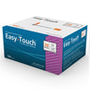 MHC EasyTouch 28G (0.36mm) 1/2in (12.7mm) 1cc (1mL) U100 Insulin Syringes, 28 Gauge, 828155