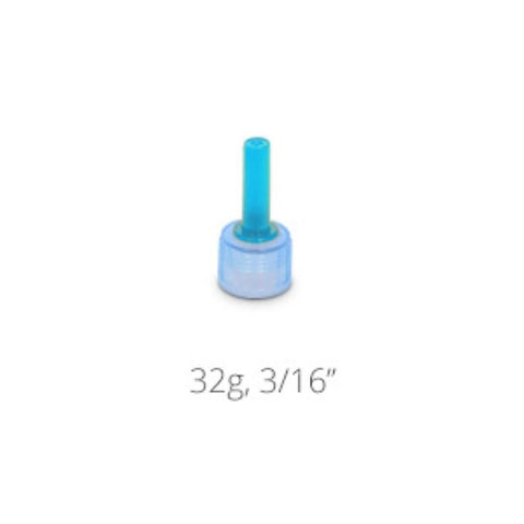 MHC EasyTouch 32G (0.23mm) 3/16in (5mm) 100 U100 Insulin Pen Needles, 832361