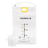 Medela Breast Pump and Save Breast Milk Bags with Easy-Connect Adapter