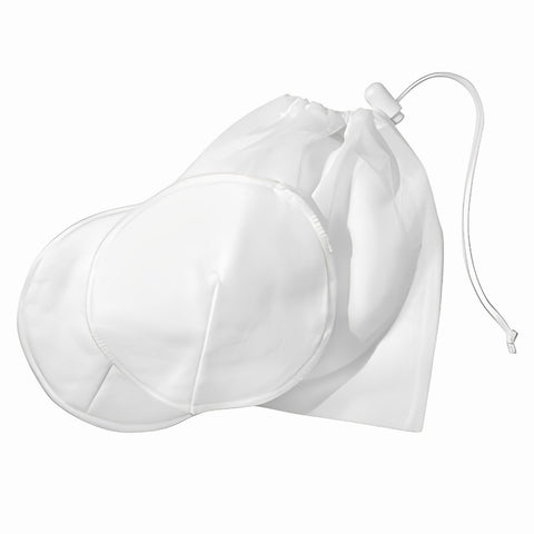 Medela Bra Nursing Pad with Laundry Bag for Breast Feeding, 100% Cotton, Washable