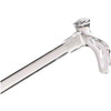 Alex Orthopedic Contour Right Handle Lucite Cane Clear, 7/8" Diameter, 250 lb. Weight Capacity