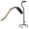 Alex Orthopedic Small Base Quad Cane Bronze