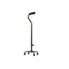 Alex Orthopedic Small Base Quad Cane Green Gray Pebble