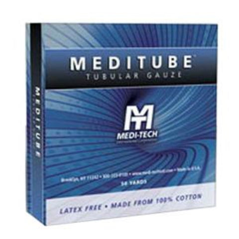 Medi-Tech Meditube Cotton Tubular Gauze Size 2, 1"W, For Large Fingers, Toes