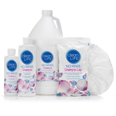 CleanLife No Rinse Shampoo, Ready-to-use Formula, Alcohol Free, 16 oz, 00200