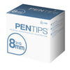 Owen Mumford Unifine Pentips 31G (0.25mm) 5/16in (8mm) 100 U100 Insulin Pen Needles, AN3430