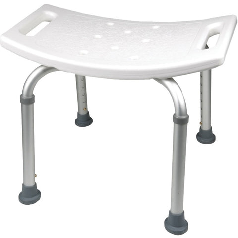 PMI ProBasics Bath Bench Shower Chair without Back, 300 lb Weight Capacity