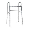 PMI ProBasics Economy Two-Button Steel Patient Walker, without Wheels, Adult, 350 lb Capacity
