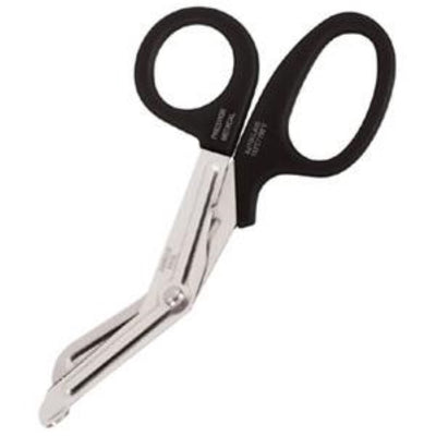 Prestige Medical EMT/Utility Scissor, 7-1/2", Black, Stainless Steel