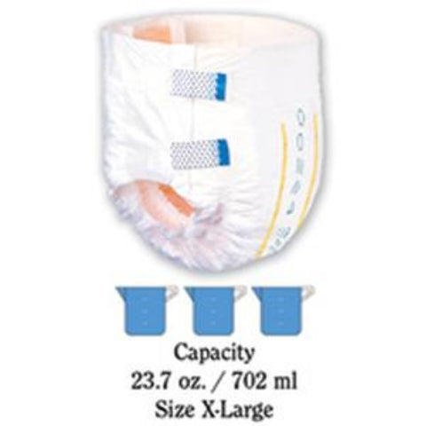 Tranquility SlimLine Youth Disposable Brief, Superior Absorbency, Leakage Protection and Wetness Indicator, Extra-Small, 2166