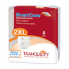 Tranquility SmartCore Disposable Brief, 34 oz Fluid Capacity, XXL (60"-80"), White