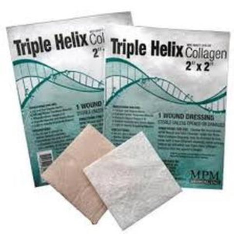 MPM Medical Triple Helix Collagen 2" x 2"