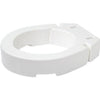 Carex Hinged Toilet Seat Riser, Raises Height by 3.5”