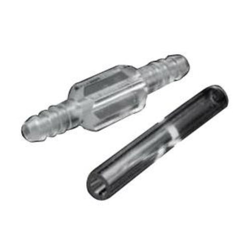 Salter Labs Tubing Connector, Sure Grip Design Plastic Adapter with Concentric Rings for Easy "twist & pull" Connection when Adding Additional Lengths of Oxygen Tubing