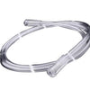 Salter Labs Oxygen Supply Tubing 14 ft x 3/16" ID Clear, Three Channel Safety, Vinyl material with sufficient clarity to view patency, A Unique “Ribbed Body" End Fitting Allows Easy Connections