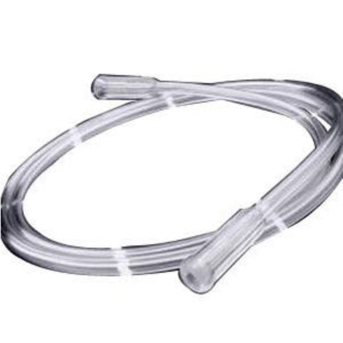 Salter Labs Oxygen Supply Tubing 20 ft x 3/16" ID Clear, Three Channel Safety, Vinyl material with sufficient clarity to view patency, A Unique “Ribbed Body" End Fitting Allows Easy Connections