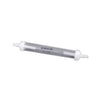 Salter Labs Inline Water and Condensation Trap, Clear Body Construction, Threaded End-Cap