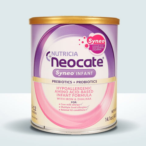 Neocate Syneo Infant, 14.1 oz / 400 g Amino Acid-Based, 1,900 Calories Per Can, Hypoallergenic